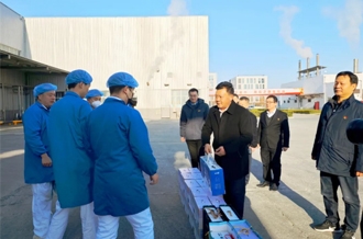 春節(jié)送溫暖，慰問暖人心丨集團(tuán)黨委書記、董事長慰問春節(jié)期間堅(jiān)守崗位的一線職工